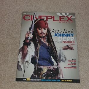 Cineplex Magazine Featuring Johnny Depp